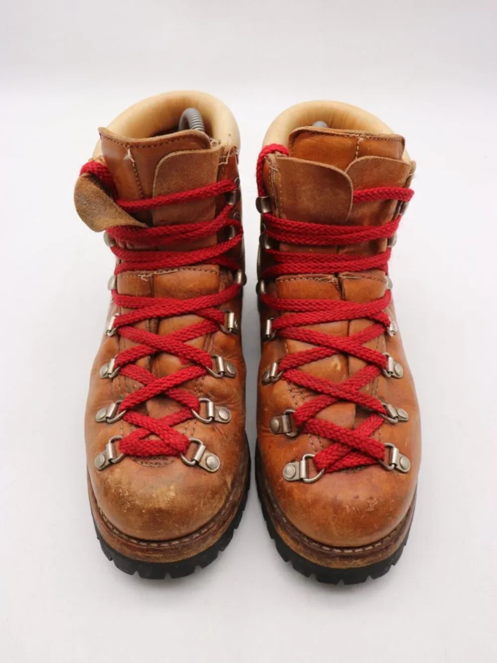 Vintage Unbranded Hiking Men's Size 6 D Mountaineer Boot Brown Leather USA